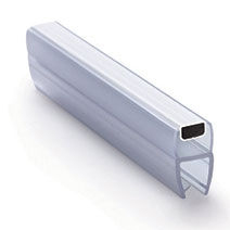 SN114-008BW-10 Профиль магнитный стекло 10mm  180 гр длина 2200мм
