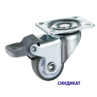 SND-B2902-D25 Колесо поворотное с тормозом