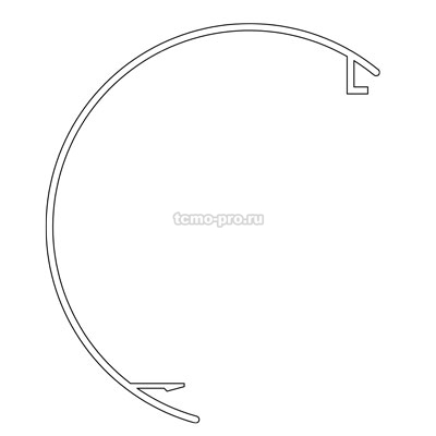 SND1672-5 Накладка к треку 1671-5